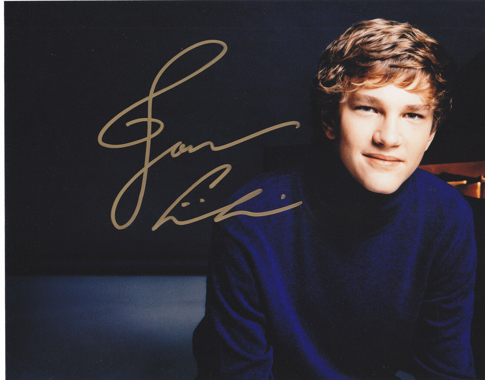 JAN LISIECKI SIGNED AUTOGRAPHED CLASSICAL MUSIC PIANIST 8X10 Photo Poster painting EXACT PROOF