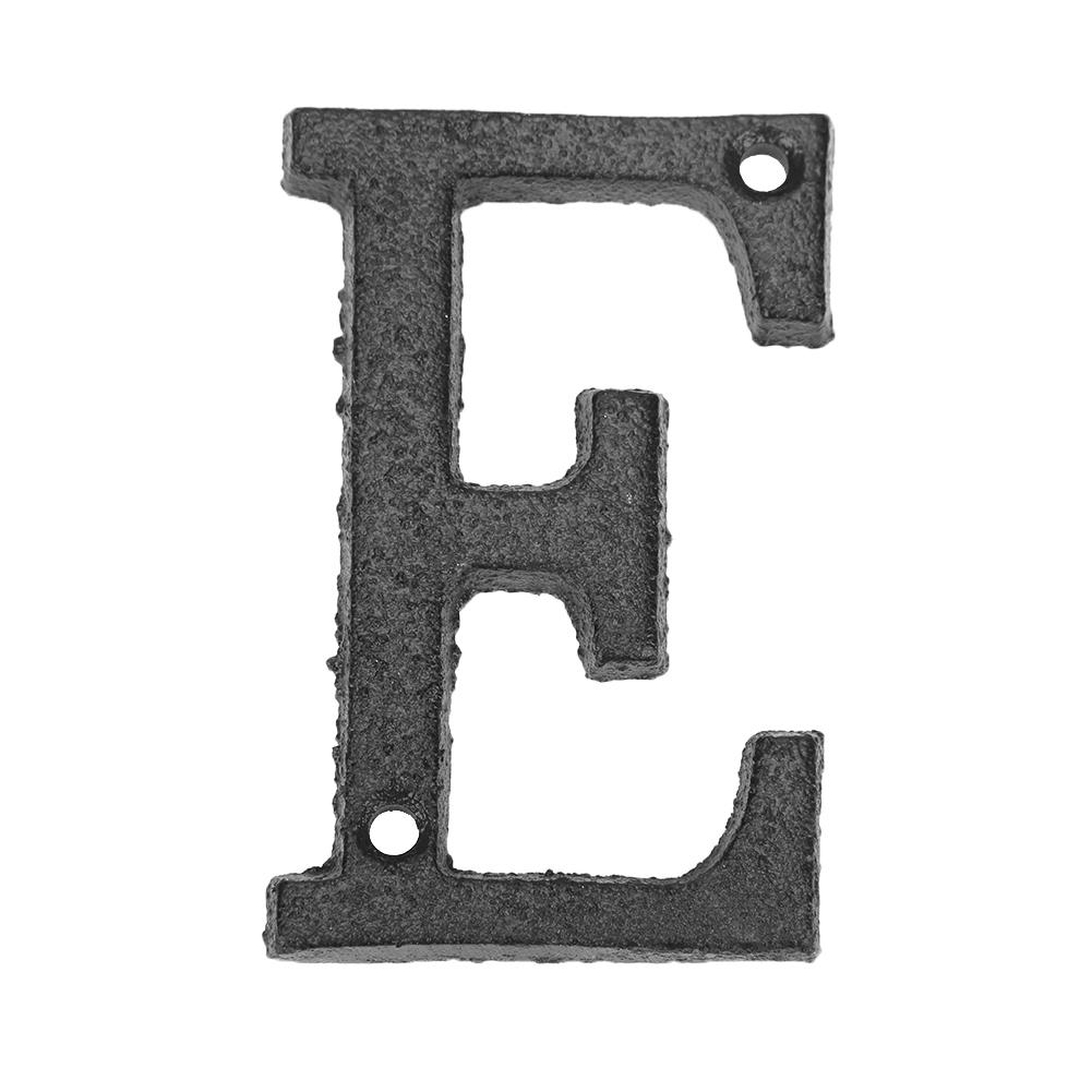 

Metal Letters Alphabet Cast Iron House Sign Doorplate DIY Cafe Wall Decor, 501 Original