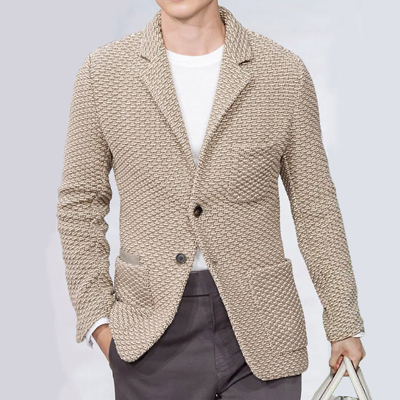 Wool Knit Coat