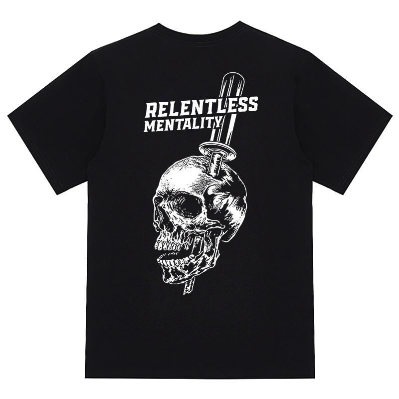 Skull Relentless Mentality T-shirt