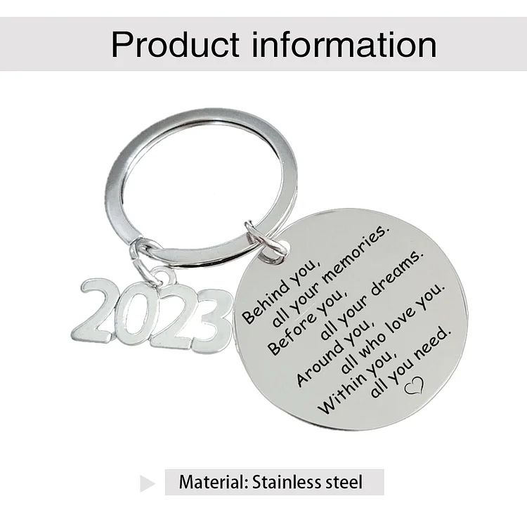 2023 Graduation Keychain- Within You All You Need