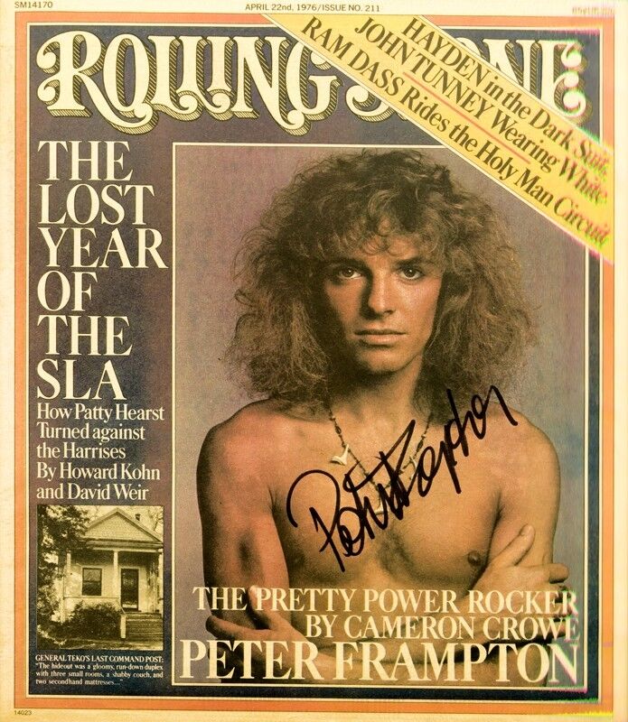 PETER FRAMPTON Signed Photo Poster paintinggraph - Legendary Guitarist Star / Musician preprint