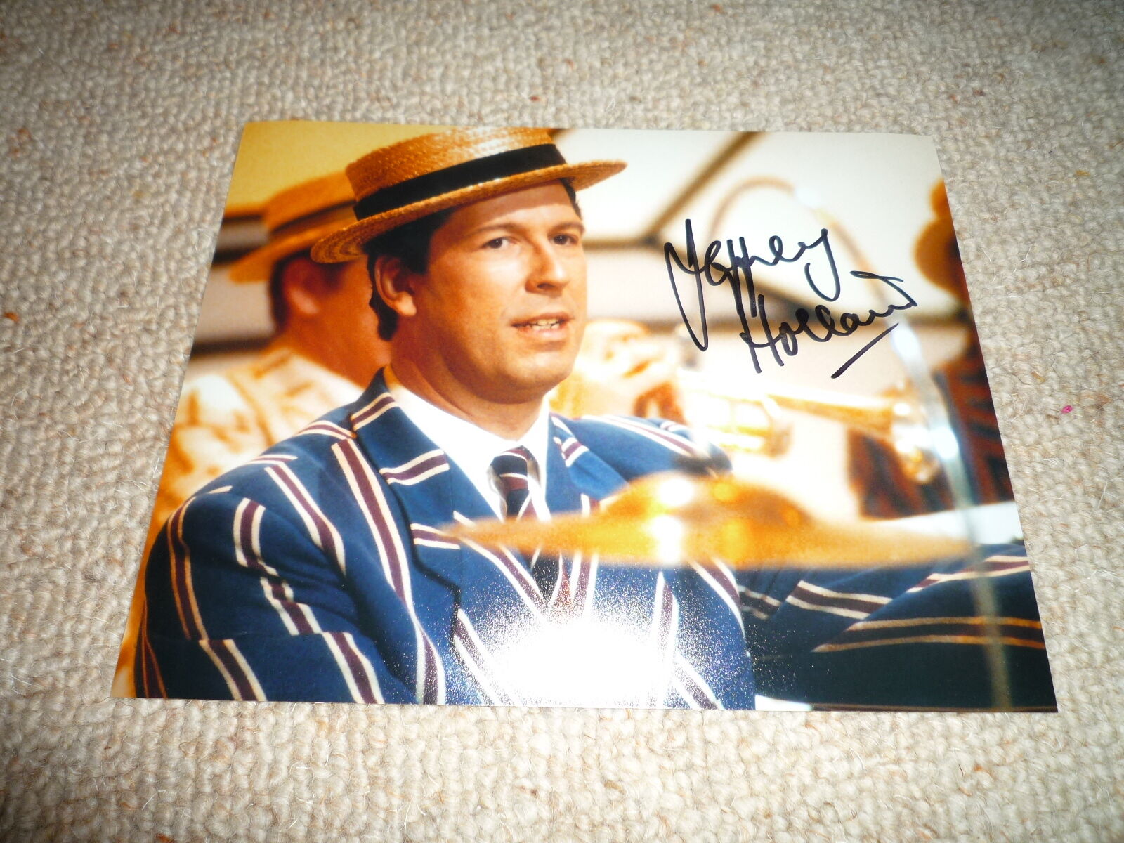 JEFFREY HOLLAND signed autograph In Person 8x10 (20x25 cm) HI-DE-HI