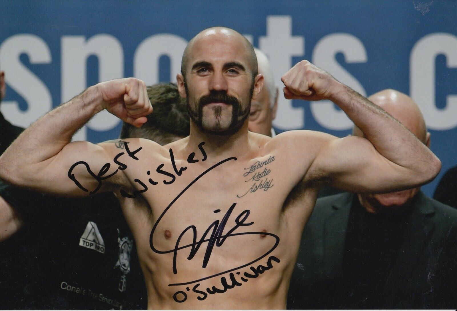 Gary O'Sullivan Hand Signed 12x8 Photo Poster painting - Boxing Autograph 15.