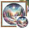 Colorful Forest-11CT Stamped Cross Stitch 45*45cm/17.72*17.72in tapestrymarket