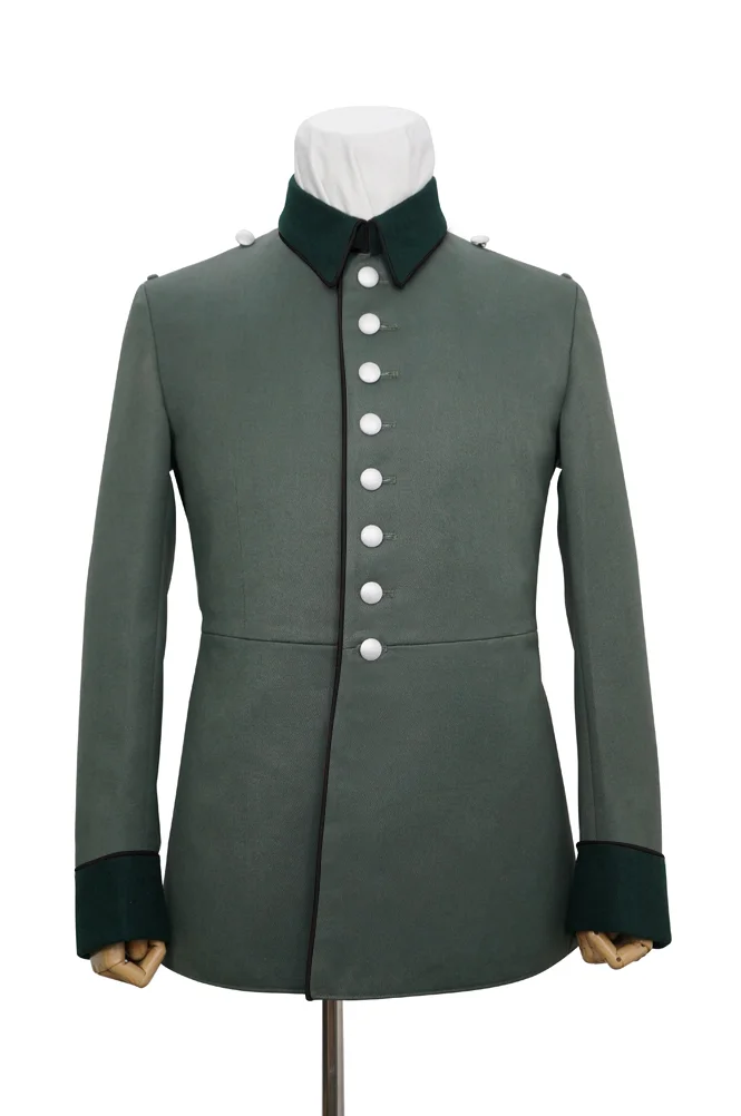   Wehrmacht German M1935 General Officer Waffenrock Gabardine Piped Dress Tunic German-Uniform