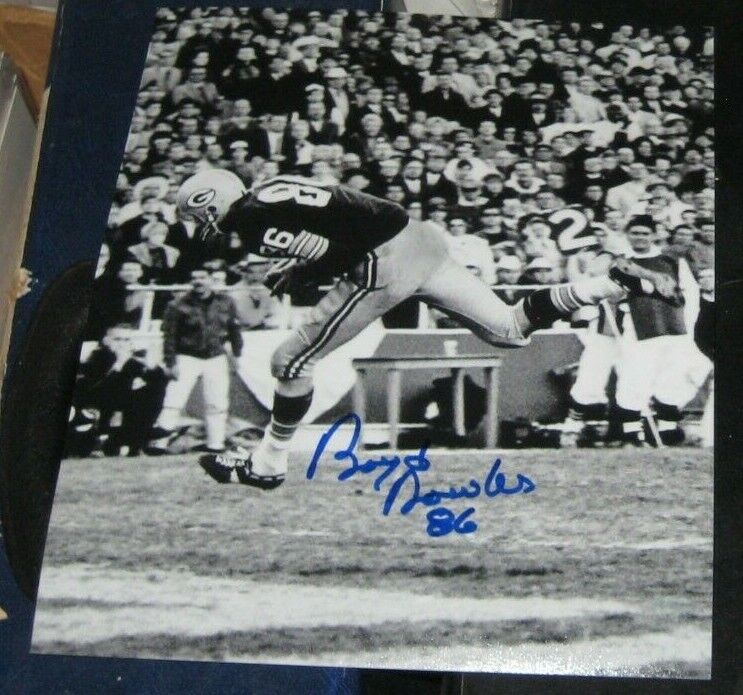 BOYD DOWLER GREEN BAY PACKERS SIGNED AUTOGRAPHED 8X10 Photo Poster painting W/COA FOOTBALL NFL