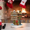2D Flat Christmas Print DIY Diamond Painting Desktop Ornaments Kit Table Decor