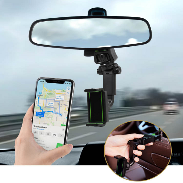 Multifunctional 360 Degree Rotatable Car Phone Holder