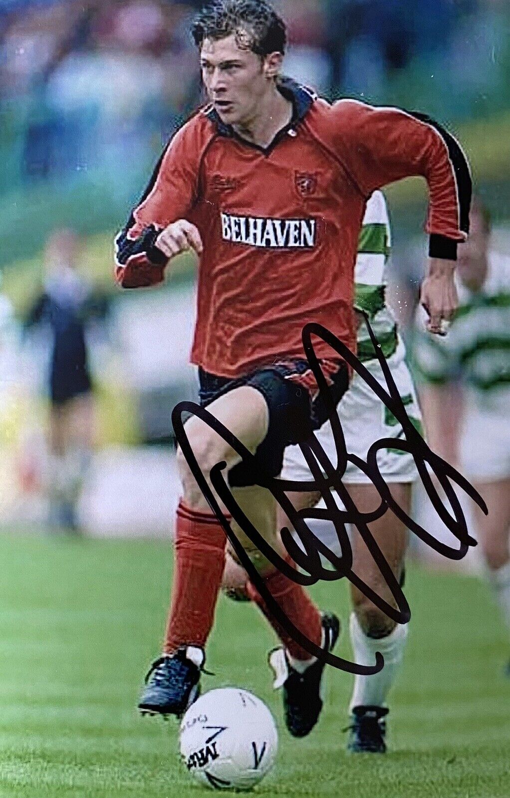 Allan Genuine Hand Signed Dundee 6X4 Photo Poster painting