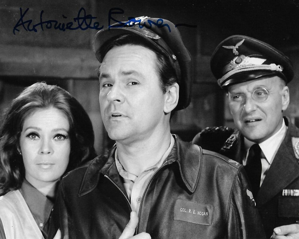 Antoinette Bower Hogan's Heroes Original Autographed 8x10 Photo Poster painting