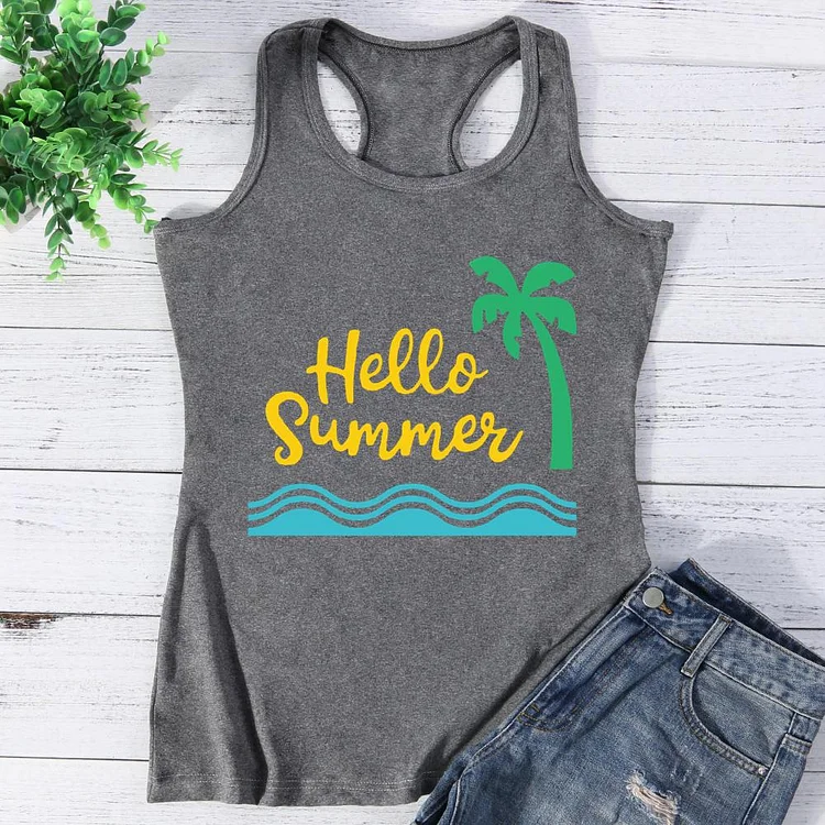 The Summer Sea and Hello Summer Vest Top