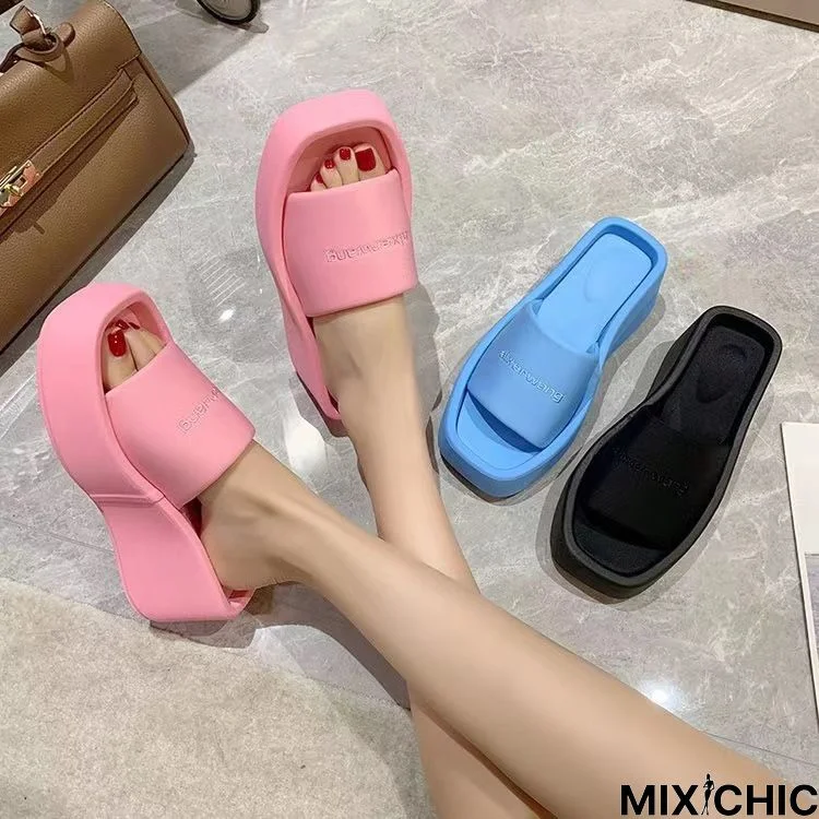 Stylish And Comfortable Platform Wedge Sandals