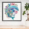 Diamond Painting-DIY Crystal Rhinestone Dolphin