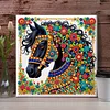 (Pre-Framed)Horse-Special Shape Diamond Painting Kit(29x29cm)