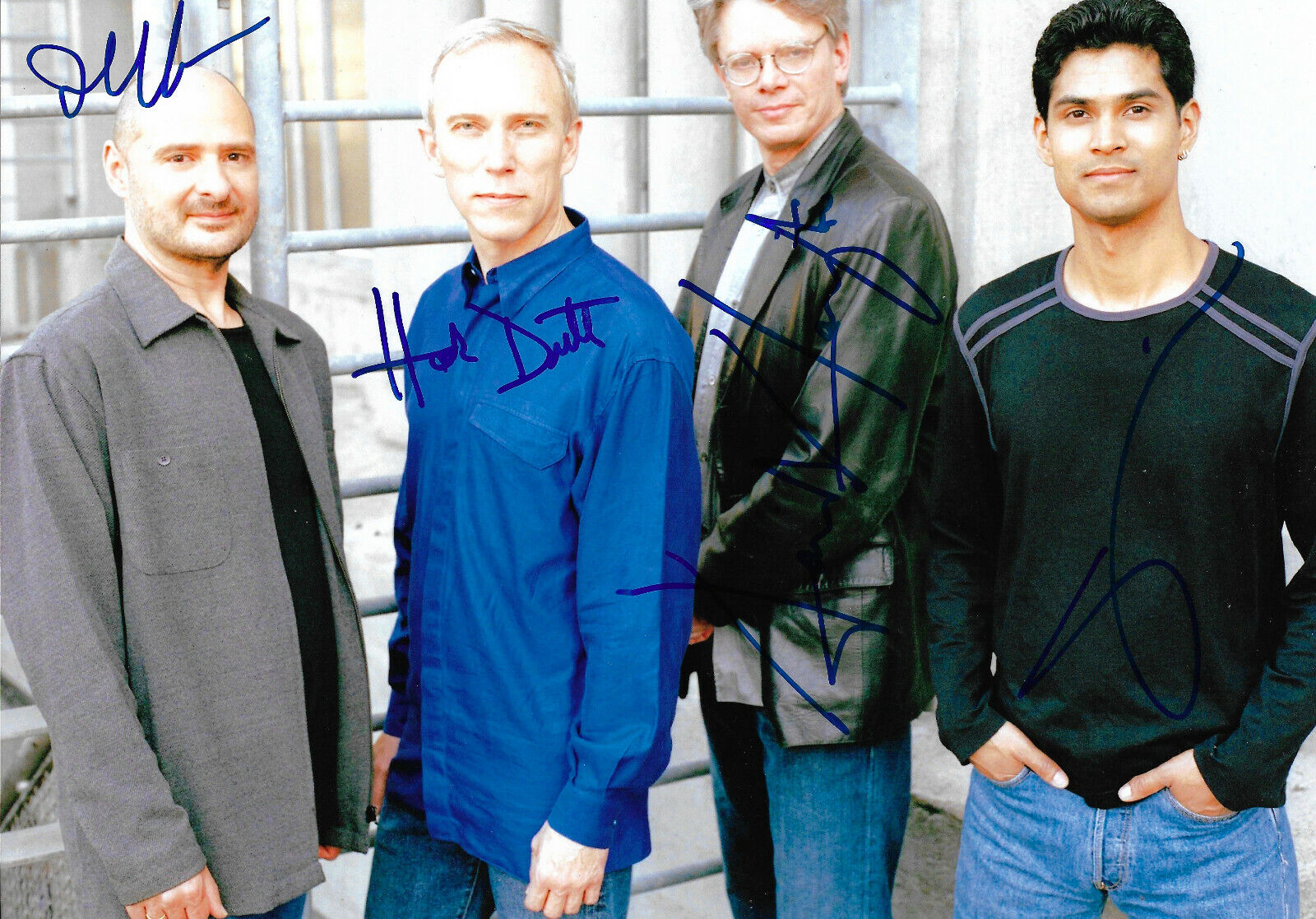 Kronos Quartet signed 8x12 inch Photo Poster painting autographs