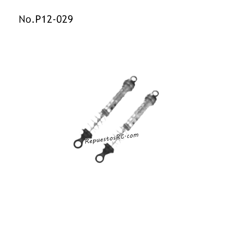UDIRC UD1202 Piezas para coches RC Amortiguador P12-029