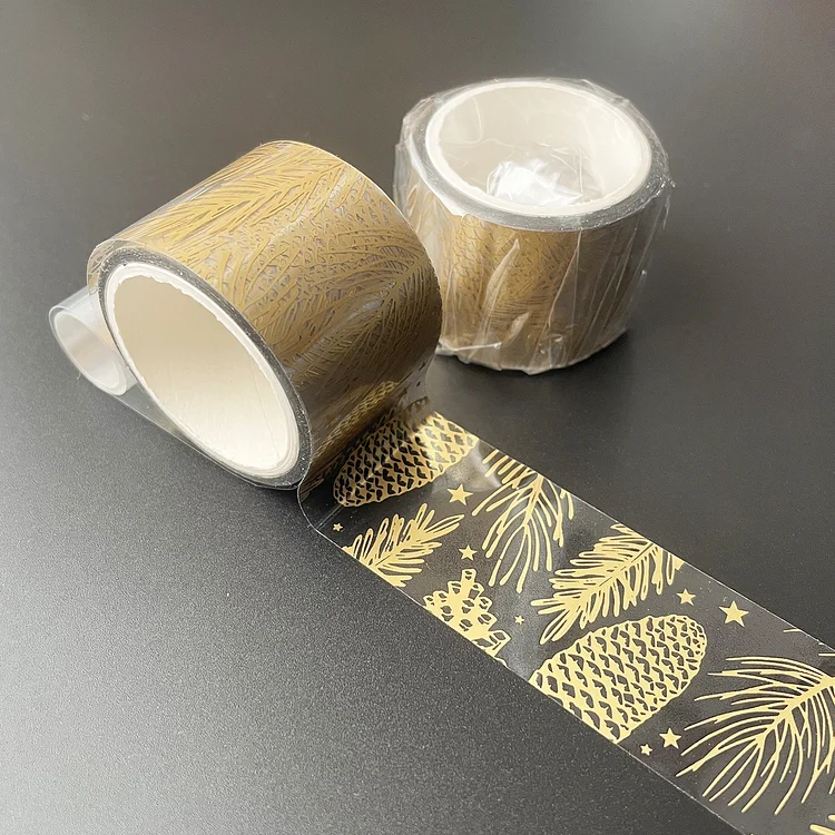 JOURNALSAY 30mm*3m pet transparent PET Washi Tape DIY Journal Scrapbooking Collage Decoration
