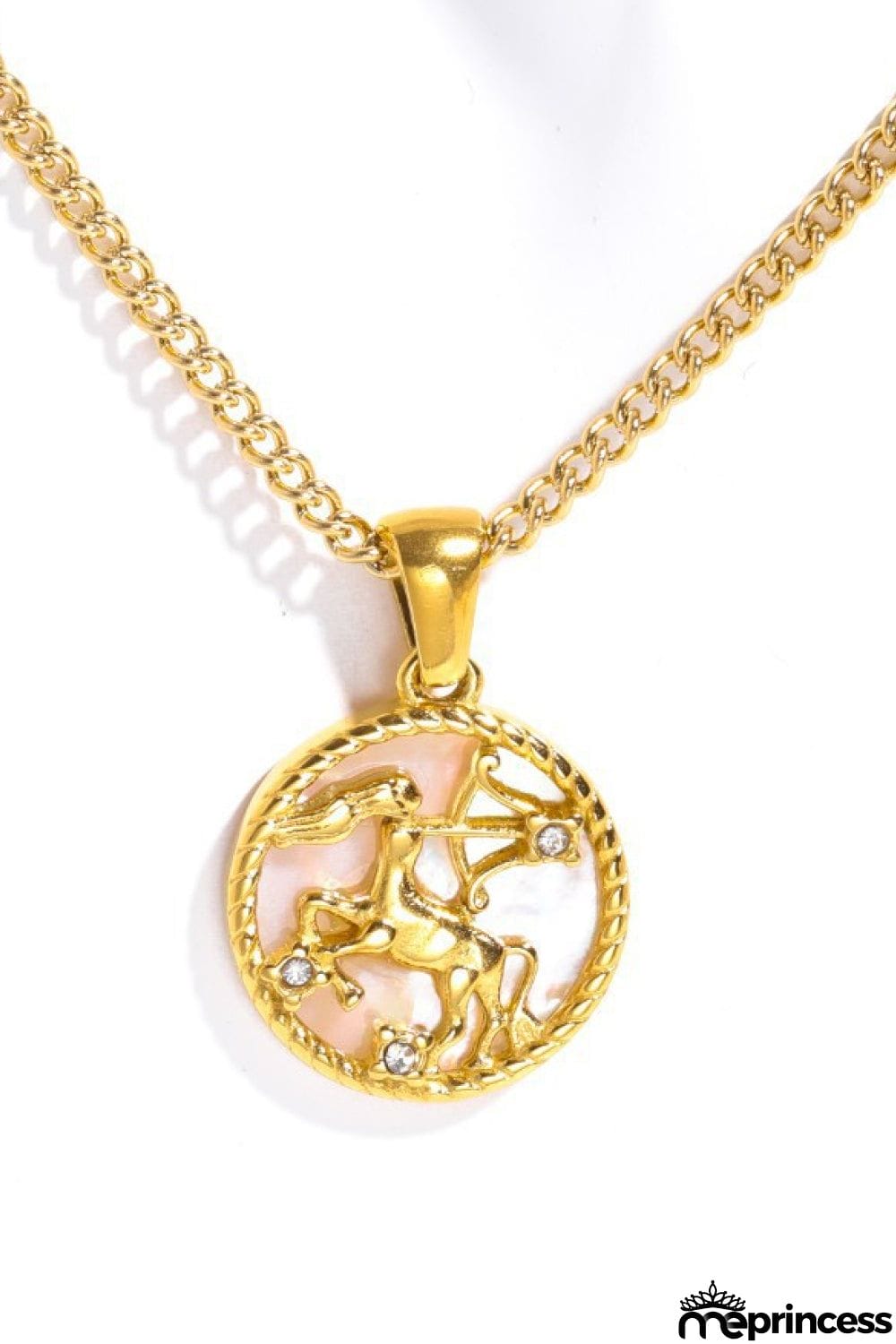 Constellation Pendant Stainless Steel Necklace