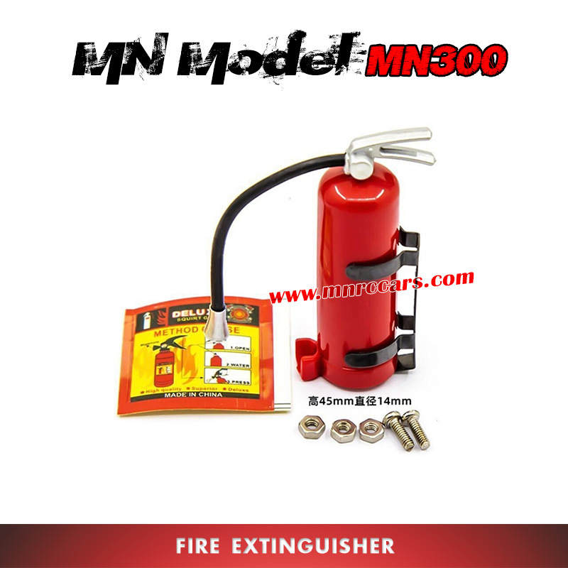 MN Model MN300 RC Car Upgrade Parts Fire Extinguisher