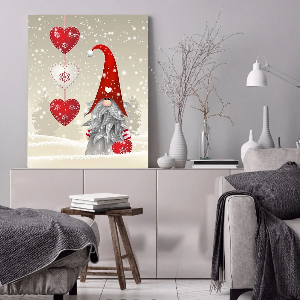 Diamond Painting - Full Round Drill - Christmas Goblin(30*40cm)