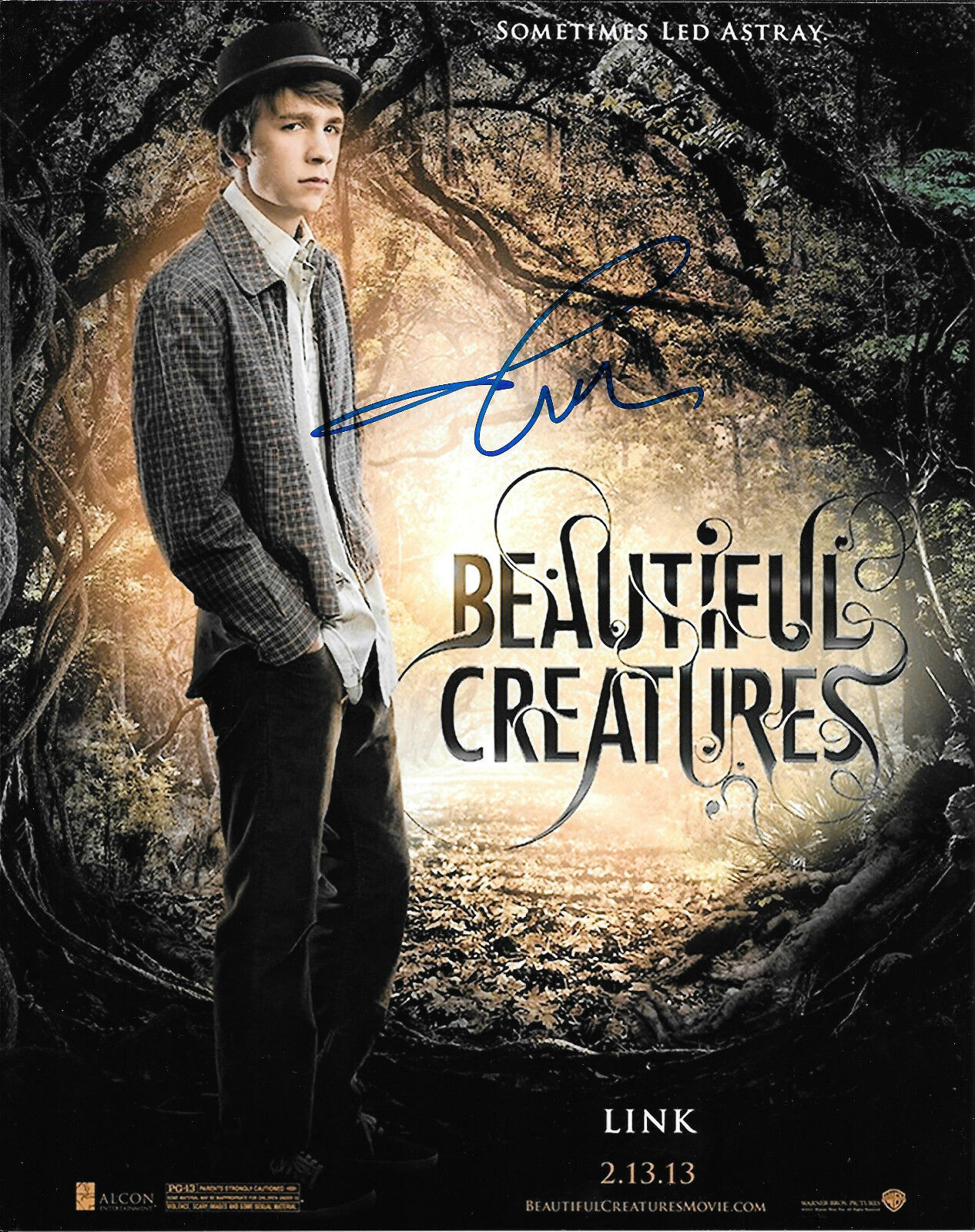 GFA Beautiful Creatures * THOMAS MANN * Signed 8x10 Photo Poster painting AD4 COA