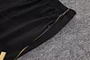Joyfball 2025/2026 Lyon Half-Pull Training Suit Black Football Shirt 1:1 Thai Quality