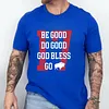 Be Good Do Good God Bless Buffalo Tee For Men