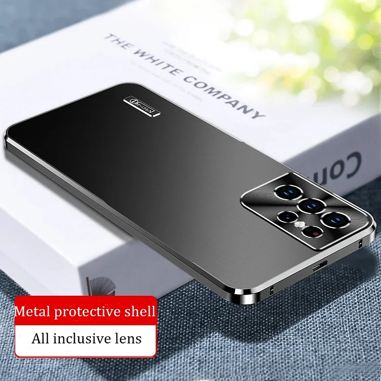 Titanium Ultra Thin Metal Magnetic Phone Case For Samsung