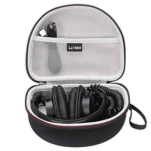 LTGEM EVA Hard Case for Sony MDR7506 Professional Large Diaphragm Headphone - Travel Protective Carrying Storage Bag