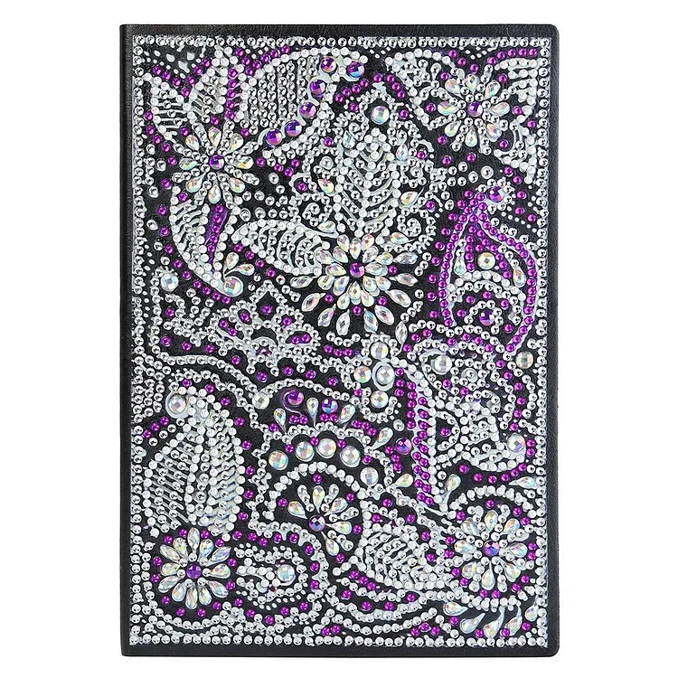 DIY Mandala Special Shaped Diamond Painting 50 Pages Notebook A5 Sketchbook gbfke