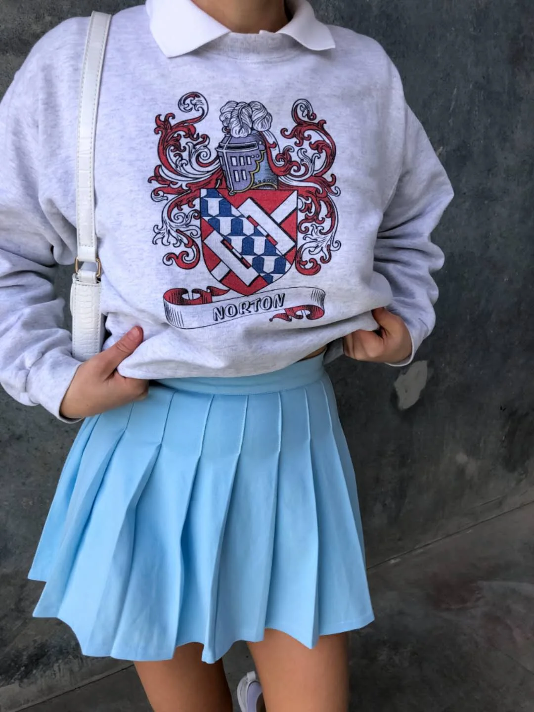 Court Out Tennis Skirt- Blue