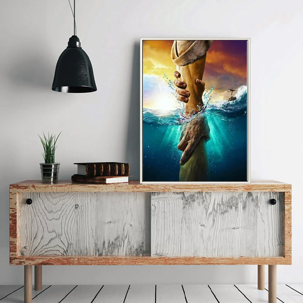 Diamond Painting - Full Round Drill - Helping Hand(30*40cm)