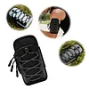 Motorcycle Handlebar Storage Bag Headphone Jack Design EDirt Bike Frame Bag with Adjustable Armband Large Capacity for Phone Card Drinks Key Daily Necessities