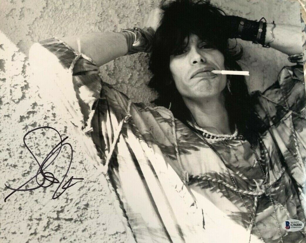 Steven Tyler signed autographed 11x14 Photo Poster painting Aerosmith Beckett COA