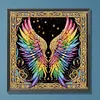 Ailes color&eacute;es-peinture diamant en forme sp&eacute;ciale-30 * 30cm