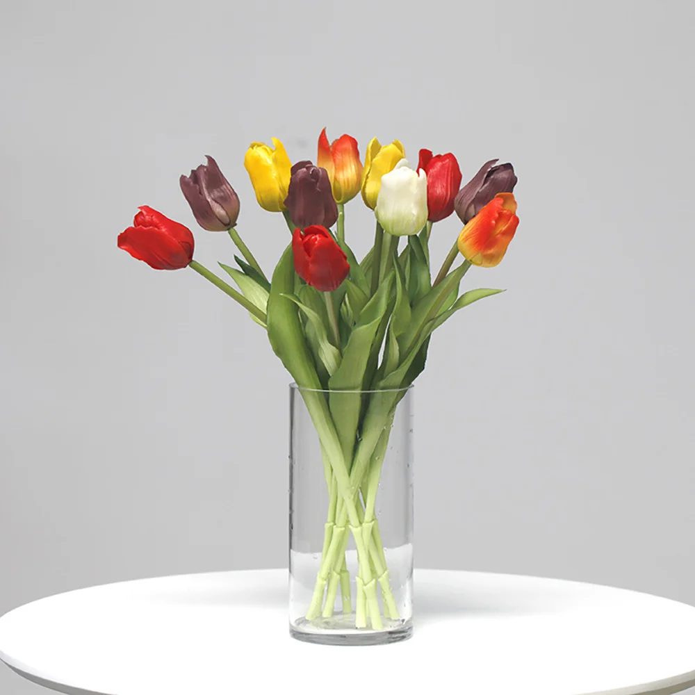 Single simulation tulip desktop decoration home decoration