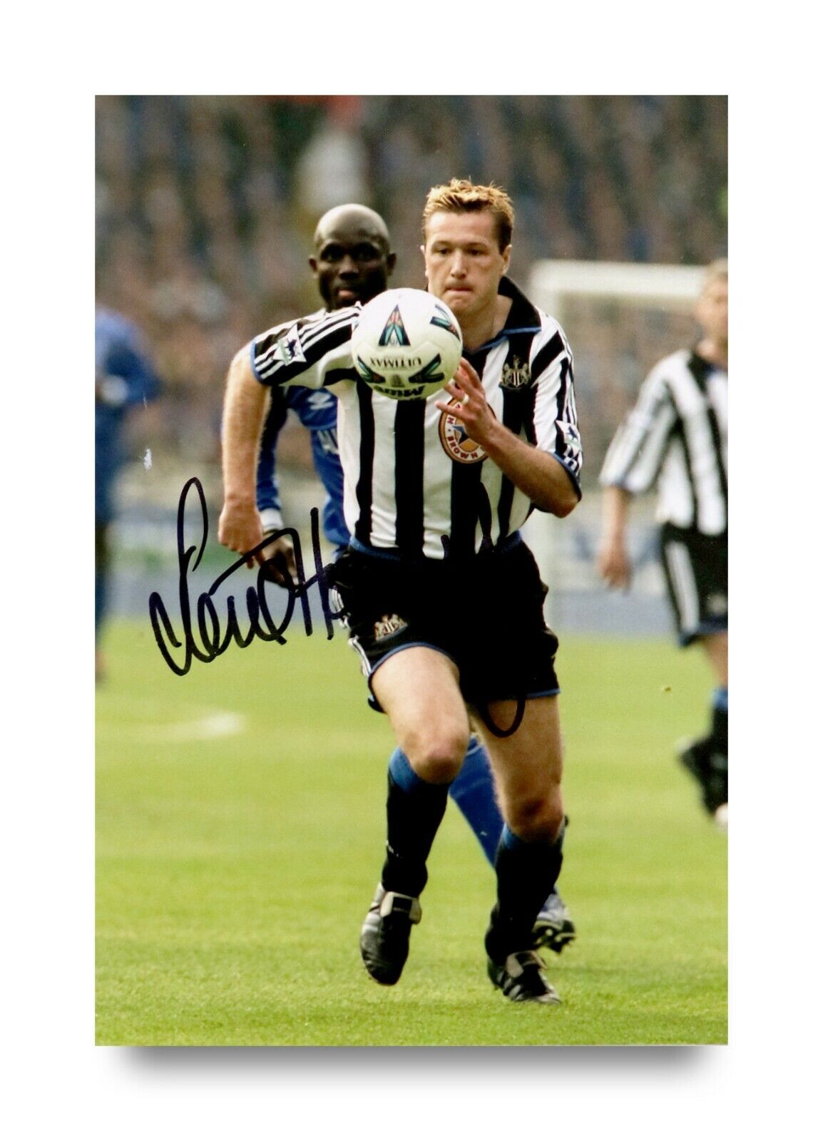 Steve Howey Signed 6x4 Photo Poster painting Newcastle United England Autograph Memorabilia +COA