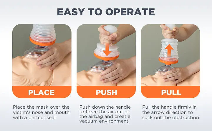 Sonmol Choking Rescue Device with 3 Masks