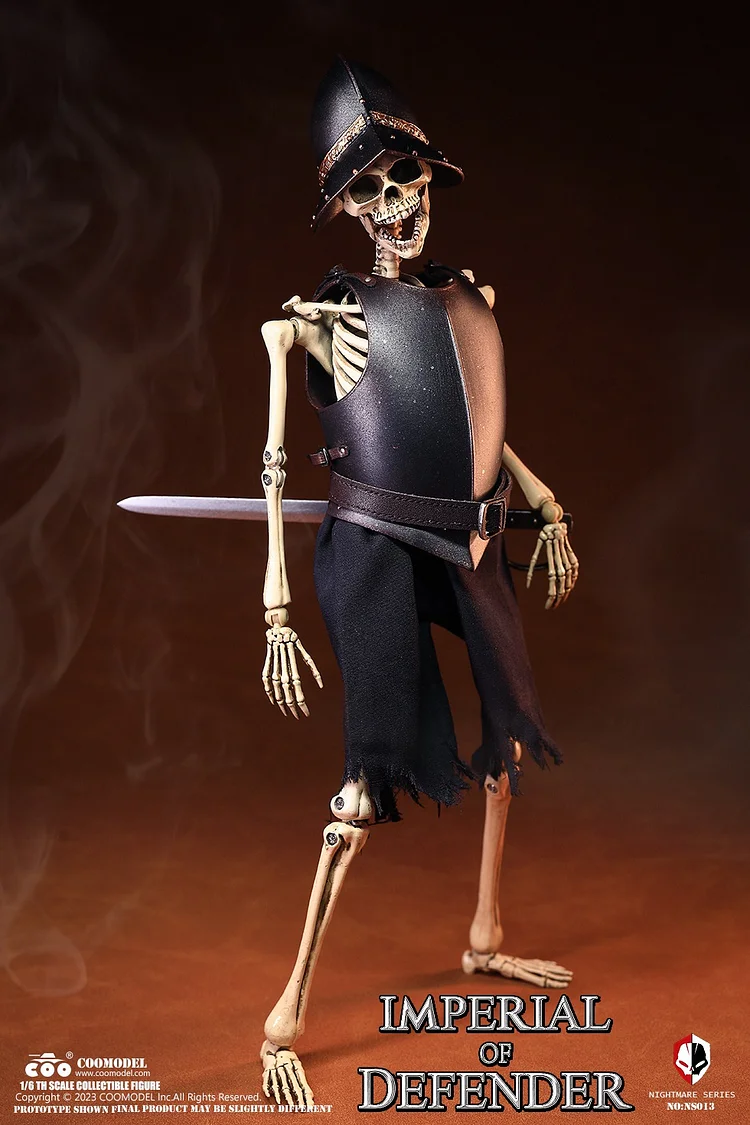 COOMODEL THE HUMAN SKELETON 1/6 DIECAST ALLOY Action Figure 12