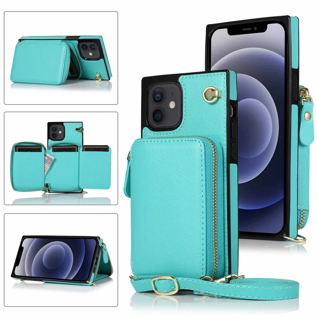 For iPhone 13/14 Zipper bag Phone Case