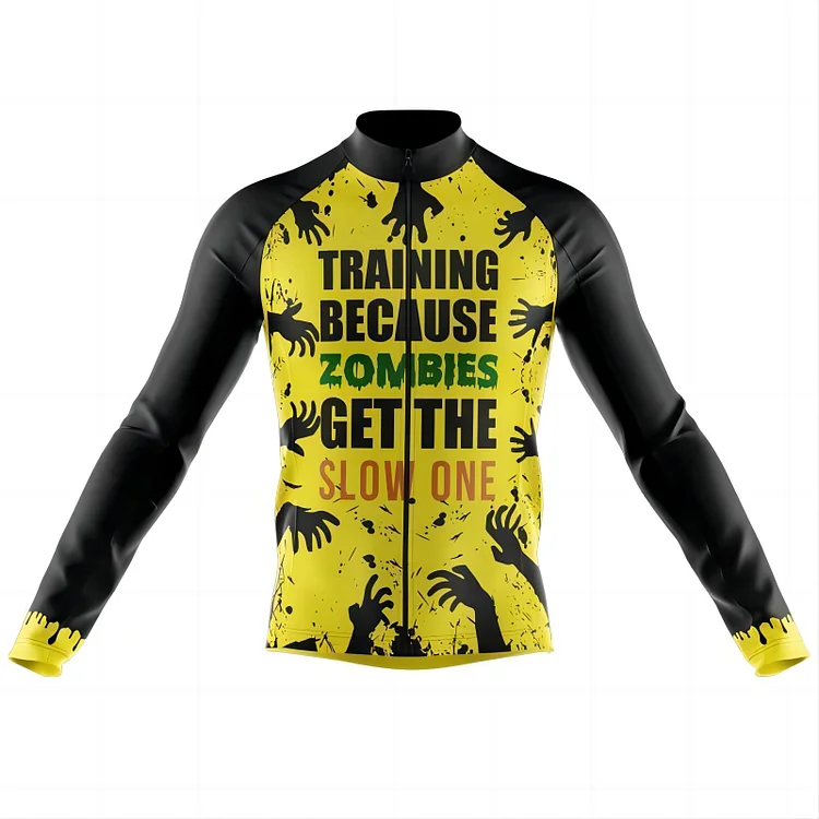 Zombie Men's Long Sleeve Cycling Jersey