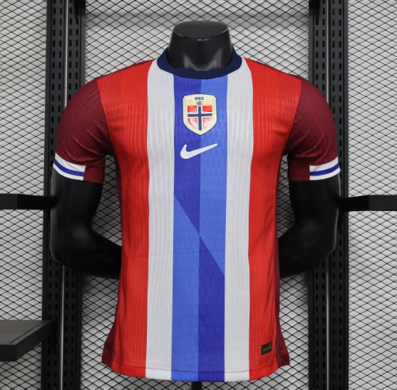 2024 Norway Home Player Version Football Shirt Thai Quality