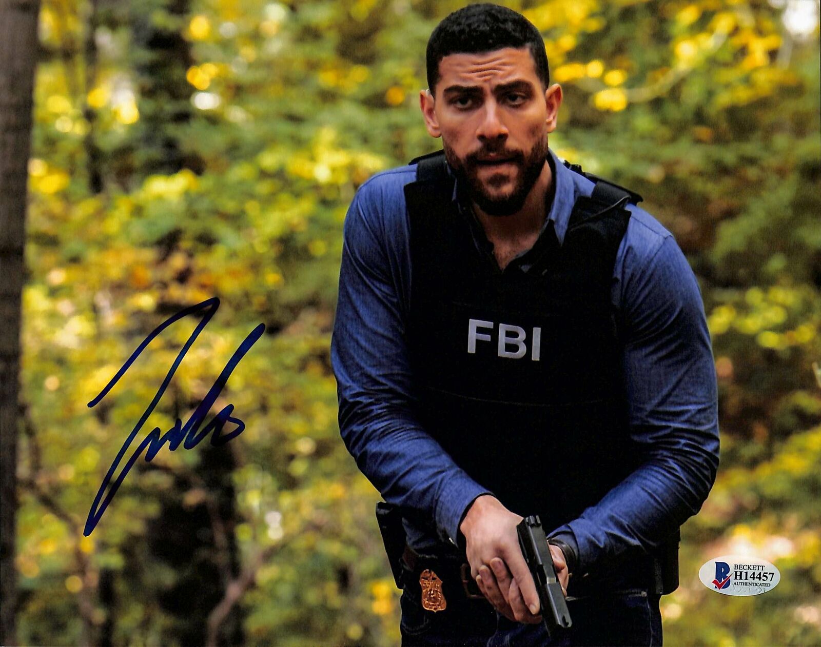 Zeeko Zaki FBI Authentic Signed 8x10 Photo Poster painting Autographed BAS #H14457