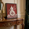 Gourd and horse-Pearls Painting Kit for Creativity DIY Pearl Dot Crafts for Gift Home Wall Decor 30*40CM