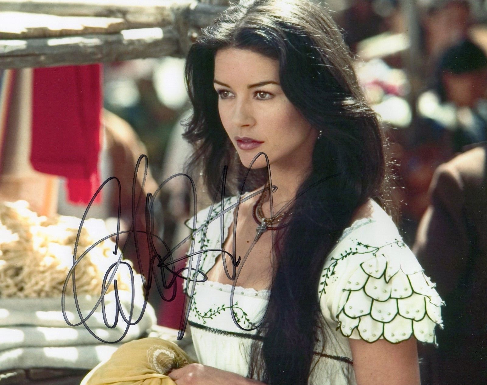 CATHERINE ZETA JONES AUTOGRAPHED SIGNED A4 PP POSTER Photo Poster painting PRINT 22