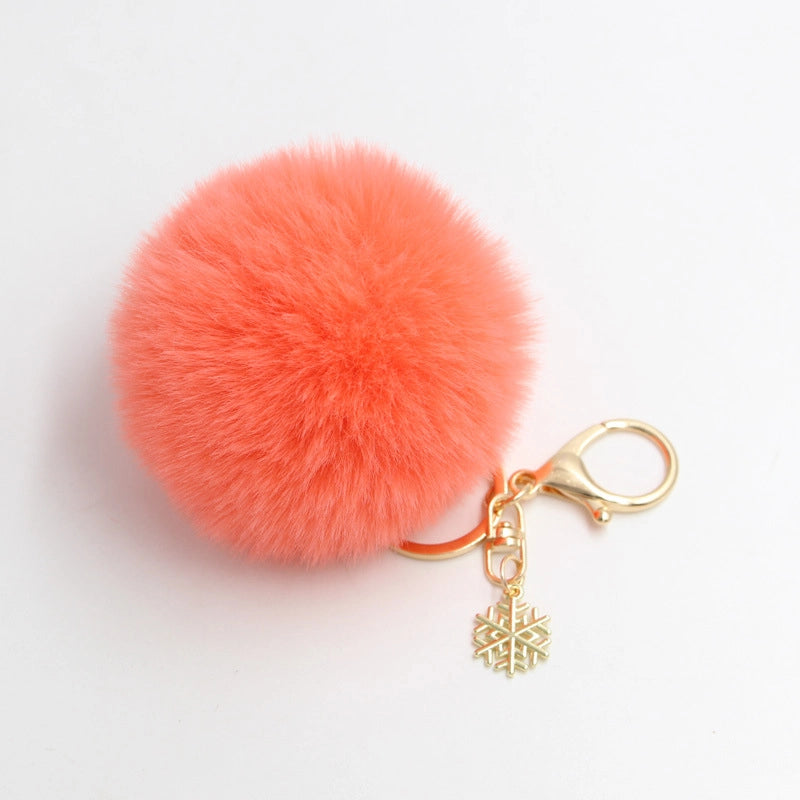 Plush Round Bag Charms