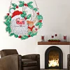  DIY Diamond Painting Art Santa Hanging Craft Home Decor Wreath Kit 