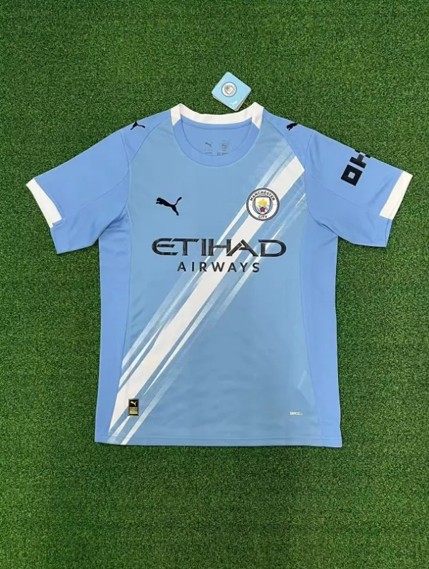 2526 New Season Manchester City Home Jersey