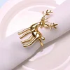 Golden Silver Elk Event Catering Napkin Ring